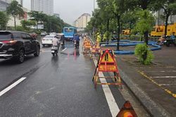 Hà Nội đã dứt mưa, còn 10 điểm úng ngập