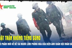 'Mặt trận không tiếng súng' - Tác phẩm mới về đề tài người lính phòng hóa của Điện ảnh Quân đội nhân dân