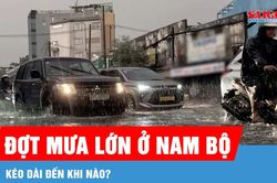 TPHCM và Nam bộ mưa to từ chiều nay