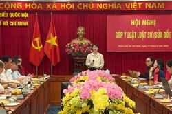 TPHCM góp ý sửa Luật Luật sư, nâng chất lượng hành nghề