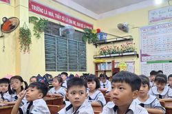 Hơn 721.000 trẻ em và học sinh An Giang đến trường trong năm học mới