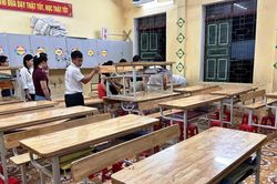 Thanh Hóa cho học sinh nghỉ học ở nơi có nguy cơ ngập lụt, sạt lở