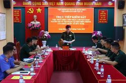 VKSQS khu vực 12 trực tiếp kiểm sát việc tiếp nhận, xử lý nguồn tin về tội phạm