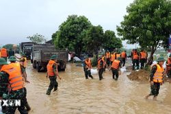Hà Nội phát lệnh báo động lũ trên bốn sông Tích, Đáy, Nhuệ và Bùi