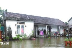 Mưa lớn kéo dài, ngập lụt tiếp tục xảy ra trên diện rộng tại Nghệ An