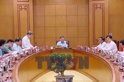Họp Thường trực Ban Chỉ đạo Trung ương về ph&ograve;ng, chống tham nhũng, l&atilde;ng ph&iacute;, ti&ecirc;u cực