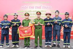 Bắc Ninh: Sôi nổi Hội thi thể thao nghiệp vụ chữa cháy và cứu nạn, cứu hộ
