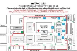 Phân luồng giao thông phục vụ Chương trình chào mừng thành lập thành phố Bắc Ninh