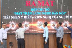 Thăng Điền ra mắt mô hình 'Hộp thư số - Mặt trận xã lắng nghe dân nói'