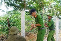 Một hộ dân thôn Khánh Thọ (xã Chiên Đàn) hiến hơn 500m2 đất làm đường giao thông