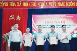 Xã Quế Sơn Trung trao giải Cuộc thi 'Tìm hiểu pháp luật trực tuyến' năm 2026