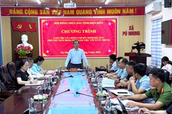 Phó Chủ tịch HĐND tỉnh Bùi Minh Hải làm việc với xã Pú Nhung