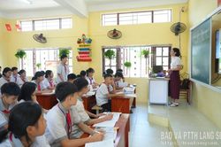 Trường THCS Hữu Lũng: Đổi mới dạy và học