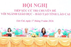 Cử tri ngành giáo dục kiến nghị nhiều vấn đề liên quan
