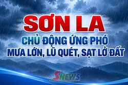 Sơn La chủ động ứng phó mưa lớn, lũ quét, sạt lở đất