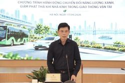 Thứ trưởng Lê Anh Tuấn: Chuyển đổi xanh phải đồng bộ hạ tầng, phương tiện và năng lượng