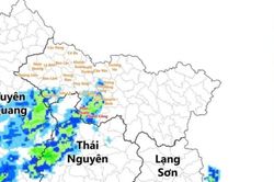 Hôm nay (17/9), cảnh báo dông, lốc, sét, mưa đá và mưa lớn cục bộ