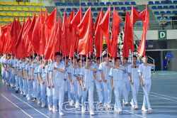 Tổng duyệt Lễ khai mạc Đại hội Thể dục Thể thao tỉnh Cà Mau lần thứ I