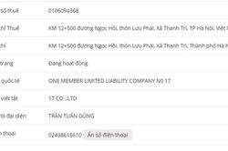 Công ty TNHH MTV 17 vi phạm chứng khoán