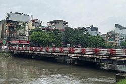 Hình ảnh mực nước ở một số dòng sông tại Hà Nội sau những ngày mưa