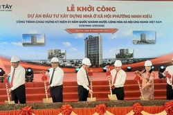 Cần Thơ: Đầu tư 568 tỉ đồng xây nhà ở xã hội phường Ninh Kiều