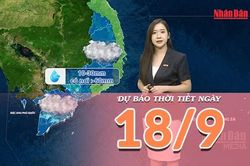 [Video] Dự báo thời tiết ngày 18/9/2026: Bắc Bộ dần ngớt mưa, chiều tối phía Nam mưa gia tăng