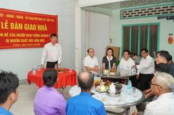 Cần Thơ triển khai hiệu quả chương trình xóa nhà tạm cho con người hoạt động kháng chiến bị nhiễm chất độc hóa học