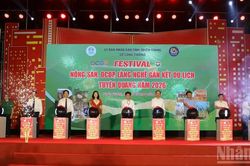 Khai mạc Festival nông sản, OCOP, làng nghề gắn kết du lịch
