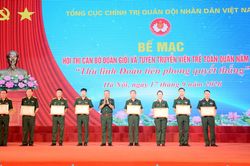Hội thi cán bộ Đoàn giỏi và tuyên truyền viên trẻ toàn quân năm 2026 khu vực phía Bắc: Tỏa sáng bản lĩnh, trí tuệ của thủ lĩnh Đoàn