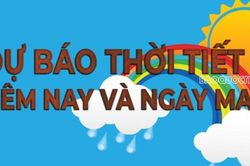 Dự báo thời tiết hôm nay và ngày mai (19/9): Bắc Bộ nhiều mây; Nam Bộ chiều tối mưa vừa, cục bộ mưa to