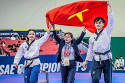 Đội tuyển taekwondo Việt Nam giành HCV thế giới