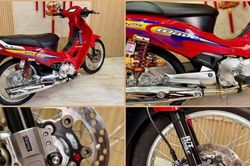 Honda Wave 125 đời 2005 lên dàn đồ hiệu hơn 500 triệu đồng