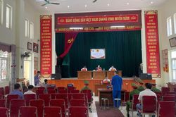 Viện kiểm sát phối hợp tổ chức 2 phiên tòa lưu động xét xử án hình sự
