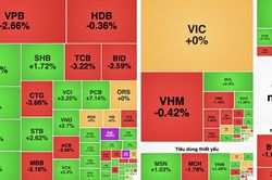VN-Index bất ngờ đảo chiều cuối phiên