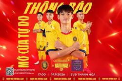 Thanh Hóa - Becamex TP.HCM: Điểm tựa sân nhà và thử thách vé đi tiếp tại Cúp Quốc gia