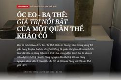 Óc Eo - Ba Thê: Giá trị nổi bật của một quần thể khảo cổ