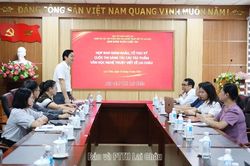Họp ban giám khảo, tổ thư ký Cuộc thi sáng tác các tác phẩm văn học nghệ thuật viết về Lai Châu