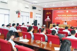 Tọa đàm, khảo sát “Hoạt động thanh tra trong lĩnh vực đầu tư xây dựng của Thanh tra Chính phủ tại tỉnh Lào Cai”