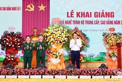 Trường Cao đẳng nghề số 1 đón 3.515 tân học sinh, sinh viên