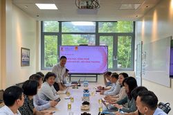 Cục Khoa học, Công nghệ và Chuyển đổi số làm việc với Đại học Bách khoa Hà Nội nhằm thúc đẩy hợp tác khoa học, công nghệ và đổi mới sáng tạo