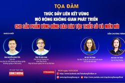 Thúc đẩy liên kết vùng, mở rộng không gian phát triển cho sản phẩm vùng đồng bào dân tộc thiểu số và miền núi