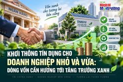 Khơi thông tín dụng cho doanh nghiệp nhỏ và vừa: Dòng vốn cần hướng tới tăng trưởng xanh