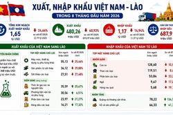 Mảng hóa chất 'hụt hơi', xuất khẩu sang Lào giảm hơn 40%