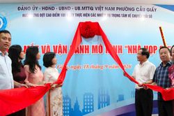 Phường Cầu Giấy ra mắt mô hình 'Nhà họp số'