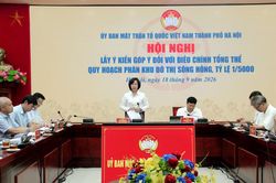 Góp ý quy hoạch, xây dựng Hà Nội phát triển bền vững