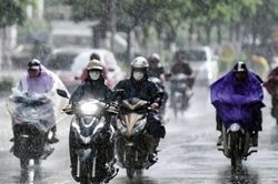 Hà Nội nhiều mây, có mưa rào và dông