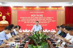 Xã Quang Minh: Tăng cường giải pháp đảm bảo môi trường 'Sáng - Xanh - Sạch - Đẹp'