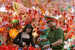 Siết chặt an toàn phòng cháy, chữa cháy tại Chợ Trung thu truyền thống Phố cổ