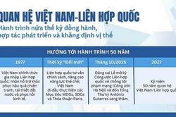 Việt Nam - Liên hợp quốc: Hành trình nửa thế kỷ đồng hành, hợp tác phát triển và khẳng định vị thế