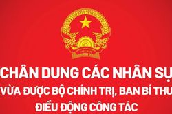 Chân dung các nhân sự vừa được Bộ Chính trị, Ban Bí thư điều động công tác